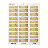 PixDezinesヴィンテージパール旋回 ラベル (フルシート)