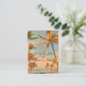 PixDezinesヴィンテージビーチシーンの希望+アドバイス アドバイスカード (スタンド正面)