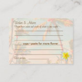 PixDezinesヴィンテージビーチシーンの希望+アドバイス アドバイスカード (裏面)