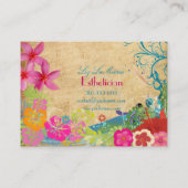 PixDezinesヴィンテージフラ波 名刺 (裏面)