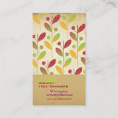 PixDezinesヴィンテージレトロのフィー♥♥♥ージ 名刺 (裏面)