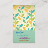 PixDezinesヴィンテージレトロのフィー♥♥♥ージ 名刺 (裏面)