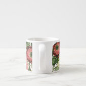 PixDezinesヴィンテージローザムカフォリア/レドゥート エスプレッソカップ (裏面)