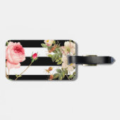 PixDezinesヴィンテージ植物学イラストレーション ラゲッジタグ (裏面横)