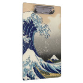 PixDezinesヴィンテージ素晴らし、Wave、北斎葛飾北斎の神奈川沖浪 クリップボード (右)