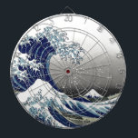 PixDezinesヴィンテージ素晴らし、Wave、北斎葛飾北斎の神奈川沖浪 ダーツボード<br><div class="desc">PixDezinves of artの日本のヴィンテージ神奈川素晴らしの波は世界で最も見られる一つ。絵師・北斎1832年（江戸時代）。沖波を波と素晴らしして描く、津波ではない。すべての権利が留保されている。</div>