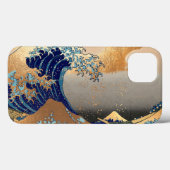 PixDezinesヴィンテージ素晴らし、Wave、北斎葛飾北斎の神奈川沖浪 Case-Mate iPhoneケース (裏面 (横))