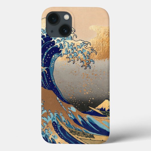 PixDezinesヴィンテージ素晴らし、Wave、北斎葛飾北斎の神奈川沖浪 Case-Mate iPhoneケース (裏面)