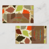 PixDezinesヴィンテージ離れオーク材/ツリートリマー♥♥♥♥ 名刺 (正面/裏面)