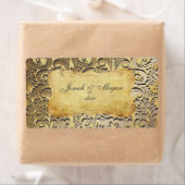 PixDezinesヴィンテージbellissimo damask ラベル (インサイチュ)