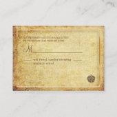 PixDezinesヴィンテージFidora Damask、Chubby名刺 エンクロージャーカード (裏面)