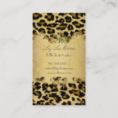 PixDezinesヴィンテージleopard 名刺 (裏面)
