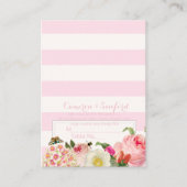 PixDezinesヴィンテージprimrose/座席表 プレイスカード (正面)