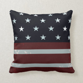 PixDezinesヴィンテージusフラグ クッション