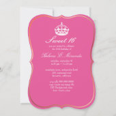 PixDezines保 calm/Sweet 16 招待状 (裏面)