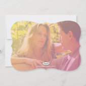 PixDezines写真の日付/救日が差すことオーバーレイ セーブザデート (裏面)