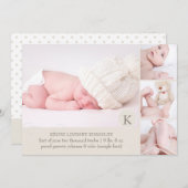 PixDezines写真テンプレートの生成のアナウンス 案内状 (正面/裏面)