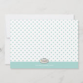 PixDezines写真テンプレート誕生のお知らせ 案内状 (裏面)