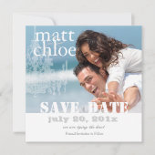 PixDezines写真日付、DIY救カスタム色 セーブザデート (正面)