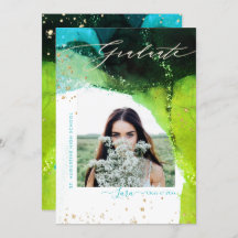 PixDezines卒業アルコールインクモダン抽象芸術