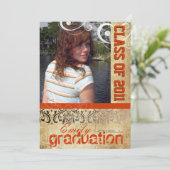 PixDezines卒業、ヴィンテージRossi Damask 招待状 (スタンド正面)