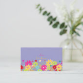 PixDezines夏の開花、BusinessCard 名刺 (スタンド正面)