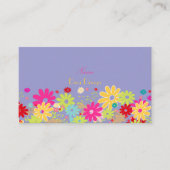 PixDezines夏の開花、BusinessCard 名刺 (正面)