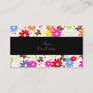 PixDezines夏の開花、BusinessCard 名刺