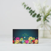 PixDezines夏の開花、BusinessCard 名刺 (スタンド正面)