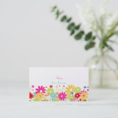 PixDezines夏の開花、BusinessCard 名刺 (スタンド正面)
