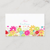 PixDezines夏開花、BusinessCard 名刺 (正面)
