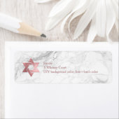 PixDezines大理石フェイクバラ金ゴールド星のDaivd ラベル (インサイチュ)