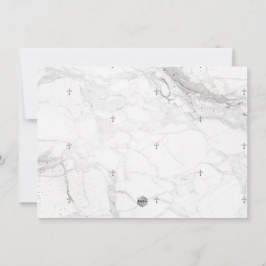 PixDezines大理石献身 招待状 (裏面)