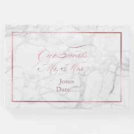 PixDezines大理石+フェイクバラ金ゴールド ゲストブック