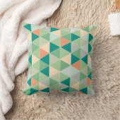 PixDezines幾何学的/ネオンカラー クッション (ブランケット)
