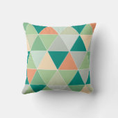 PixDezines幾何学的/ネオンカラー クッション (裏面)