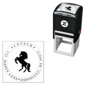 PixDezines後脚の馬 セルフインキングスタンプ (インサイチュ)