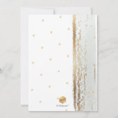 PixDezines抽象芸術タリモダンットバー(ユダヤ教の)バル・ミツバーインヴィ 招待状 (裏面)