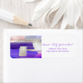 PixDezines抽象芸術水彩紫外線シルバー ラベル (インサイチュ)