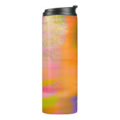 PixDezines抽象芸術/フェイク金ゴールド タンブラー (回転左)