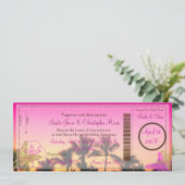 PixDezines搭乗券+サンセットAベイ+スターフィッシュ 招待状 (スタンド正面)