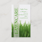 PixDezines新鮮な芝生/ガーデナー/DIYフォント 名刺 (裏面)