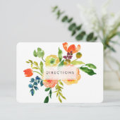 PixDezines方向フローラ(ユダヤ教の)バル・ミツバー/DIY背景 エンクロージャーカード (スタンド正面)