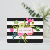 PixDezines方向フローラ(ユダヤ教の)バル・ミツバー/DIY bckgrnd エンクロージャーカード (スタンド正面)