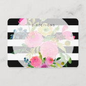 PixDezines方向フローラ(ユダヤ教の)バル・ミツバー/DIY bckgrnd エンクロージャーカード (裏面)