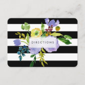 PixDezines方向フローラ（ユダヤ教の）バル・ミツバー/DIY bckgrnd エンクロージャーカード (正面)