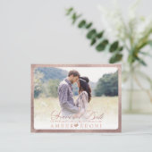 PixDezines日付/スクリプトのファンシー保存 案内ポストカード (スタンド正面)