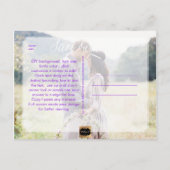 PixDezines日付/色/レインボー走を保存 案内ポストカード (裏面)