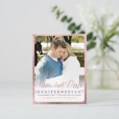 PixDezines日救付/バラフェイク金ゴールドハート セーブザデート (スタンド正面)