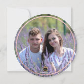 PixDezines日救付/バラ金ゴールド/ピンク大理石 セーブザデート (裏面)